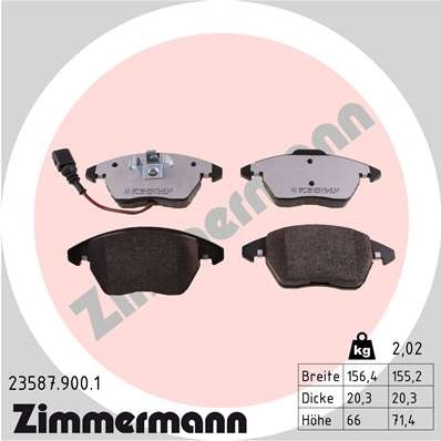ZIMMERMANN 23587.900.1 Číslo výrobce: 23587. EAN: 4250238778943.