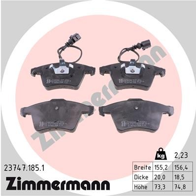 ZIMMERMANN 23747.185.1 Číslo výrobce: 23467. EAN: 4250238739432.