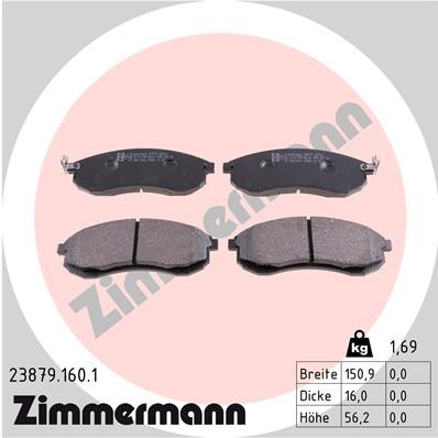 ZIMMERMANN 23879.160.1 Číslo výrobce: 23879. EAN: 4250238739807.