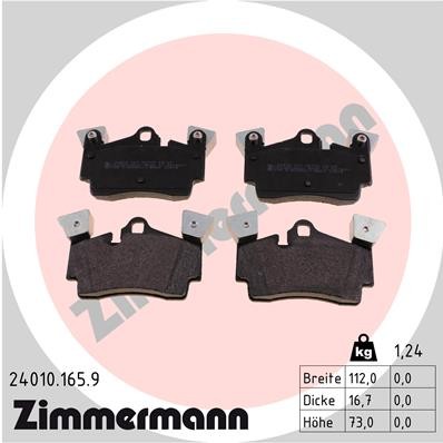 ZIMMERMANN 24010.165.9 Číslo výrobce: 24010. EAN: 4250238747970.