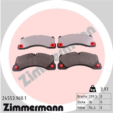 ZIMMERMANN 24553.960.1 Číslo výrobce: 24685. EAN: 4250238779414.