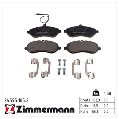 ZIMMERMANN 24595.185.2 Číslo výrobce: 24595. EAN: 4250238760412.