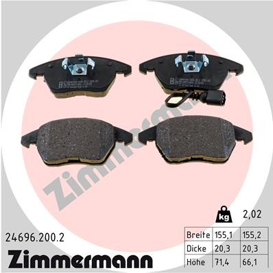 ZIMMERMANN 24696.200.2 Číslo výrobce: 24696. EAN: 4250238782995.