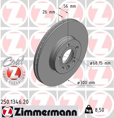 ZIMMERMANN 250.1346.20 EAN: 4250238718857.