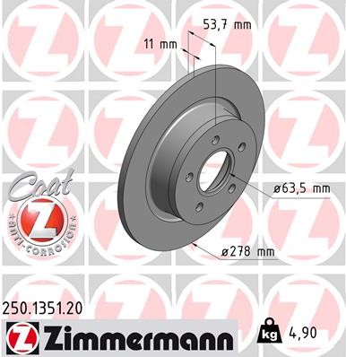 ZIMMERMANN 250.1351.20 EAN: 4250238763048.