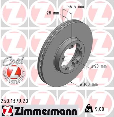 ZIMMERMANN 250.1379.20 EAN: 4250238764755.