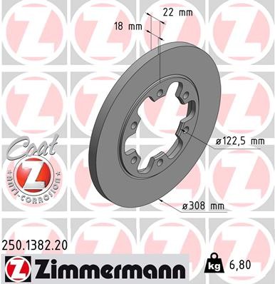 ZIMMERMANN 250.1382.20 EAN: 4250238766360.