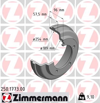 ZIMMERMANN 250.1773.00 EAN: 4250238716815.
