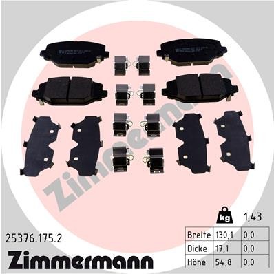 ZIMMERMANN 25376.175.2 Číslo výrobce: 25376. EAN: 4250238785668.
