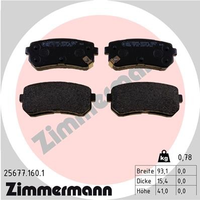ZIMMERMANN 25677.160.1 Číslo výrobce: 25677. EAN: 4250238780731.