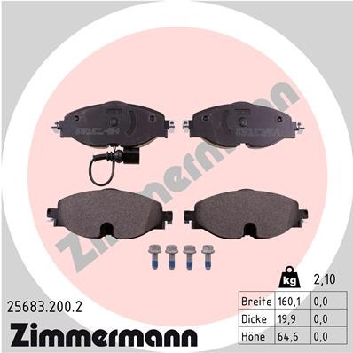 ZIMMERMANN 25683.200.2 Číslo výrobce: 25683. EAN: 4250238761037.