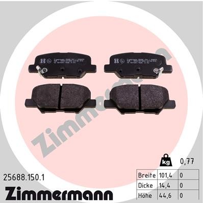 ZIMMERMANN 25688.150.1 Číslo výrobce: 25688. EAN: 4250238763307.