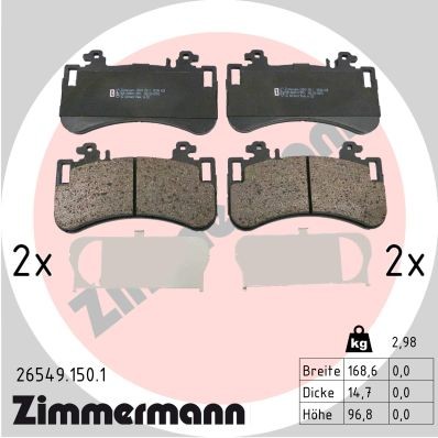 ZIMMERMANN 26549.150.1 Číslo výrobce: 26549.