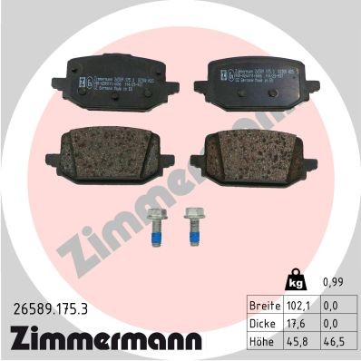 ZIMMERMANN 26589.175.3 Číslo výrobce: 26589.