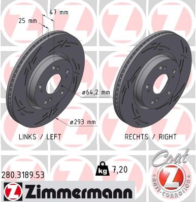 ZIMMERMANN 280.3189.53 EAN: 4250238791096.