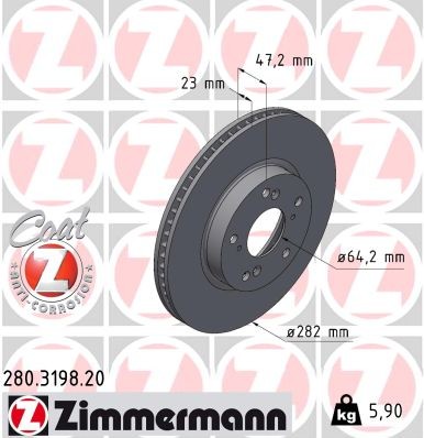 ZIMMERMANN 280.3198.20 EAN: 4250238786771.