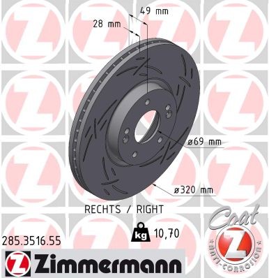 ZIMMERMANN 285.3516.55 EAN: 4250238790938.
