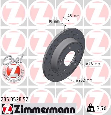 ZIMMERMANN 285.3528.52 EAN: 4250238784388.