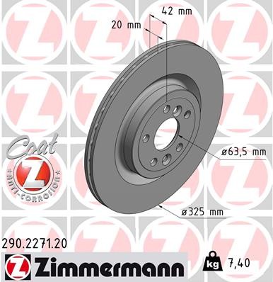 ZIMMERMANN 290.2271.20 EAN: 4250238769002.