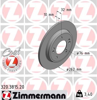 ZIMMERMANN 320.3815.20 EAN: 4250238775942.