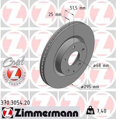 ZIMMERMANN 370.3054.20 EAN: 4250238761044.