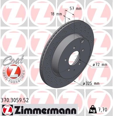 ZIMMERMANN 370.3059.52 EAN: 4250238766766.