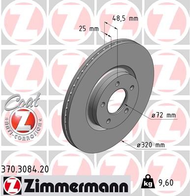 ZIMMERMANN 370.3084.20 EAN: 4250238751915.