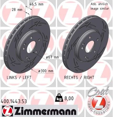 ZIMMERMANN 400.1443.53 EAN: 4250238777823.