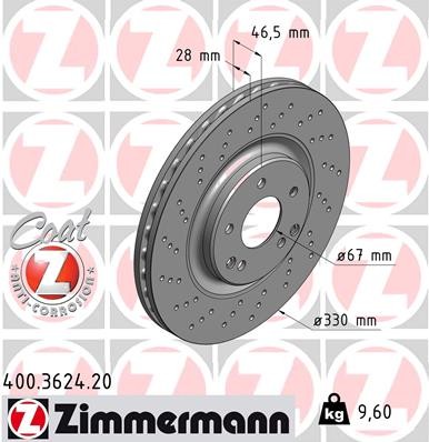 ZIMMERMANN 400.3624.20 EAN: 4250238745006.
