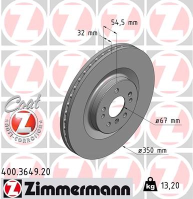 ZIMMERMANN 400.3649.20 EAN: 4250238745051.