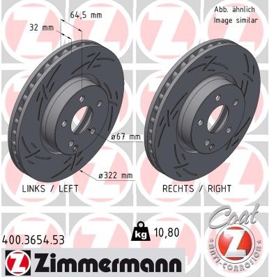 ZIMMERMANN 400.3654.53 EAN: 4250238777908.