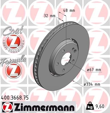 ZIMMERMANN 400.3668.75 EAN: 4250238746201.
