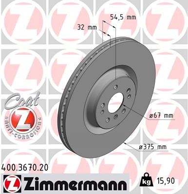 ZIMMERMANN 400.3670.20 EAN: 4250238746911.