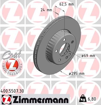 ZIMMERMANN 400.5507.30 EAN: 4250238777205.
