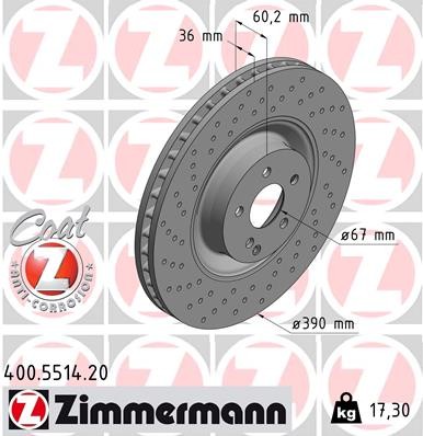 ZIMMERMANN 400.5514.20 EAN: 4250238767091.