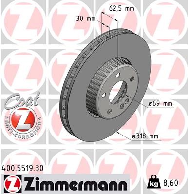 ZIMMERMANN 400.5519.30 EAN: 4250238780137.