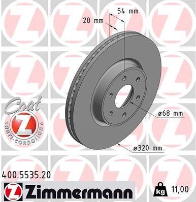 ZIMMERMANN 400.5535.20 EAN: 4250238779599.