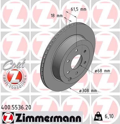 ZIMMERMANN 400.5536.20 EAN: 4250238779636.