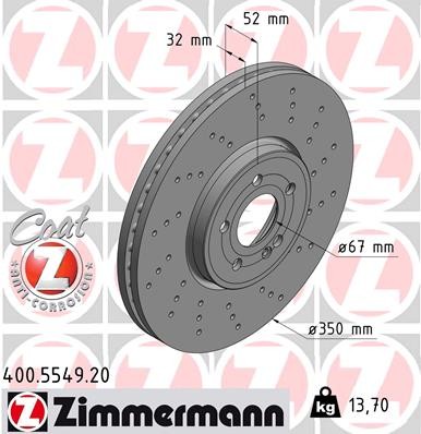 ZIMMERMANN 400.5549.20 EAN: 4250238784449.