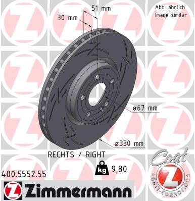 ZIMMERMANN 400.5552.55 EAN: 4250238794622.