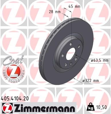 ZIMMERMANN 405.4104.20 EAN: 4250238791881.