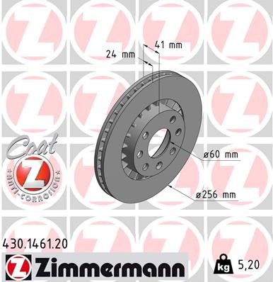 ZIMMERMANN 430.1461.20 EAN: 4250238719427.