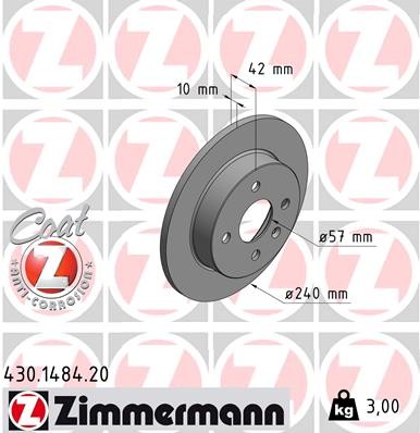 ZIMMERMANN 430.1484.20 EAN: 4250238719496.