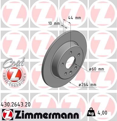 ZIMMERMANN 430.2643.20 EAN: 4250238766902.