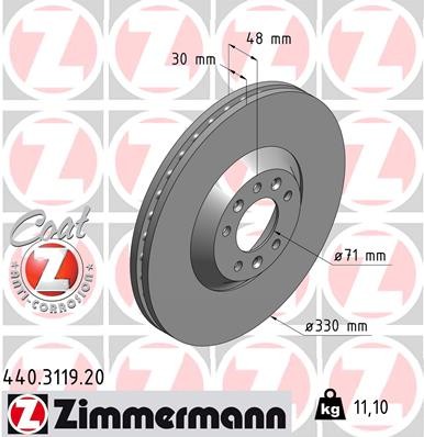 ZIMMERMANN 440.3119.20 EAN: 4250238757436.