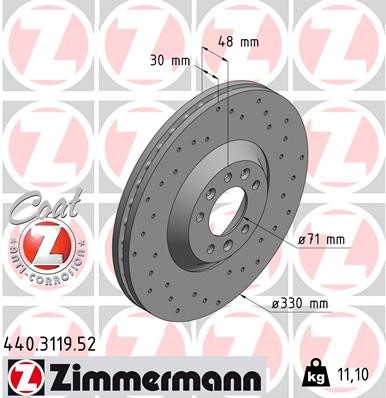 ZIMMERMANN 440.3119.52 EAN: 4250238747574.