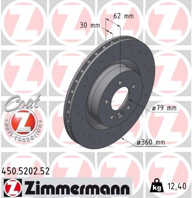 ZIMMERMANN 450.5202.52 EAN: 4250238778981.