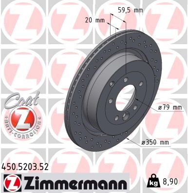 ZIMMERMANN 450.5203.52 EAN: 4250238778790.