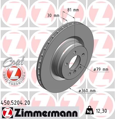 ZIMMERMANN 450.5204.20 EAN: 4250238756743.