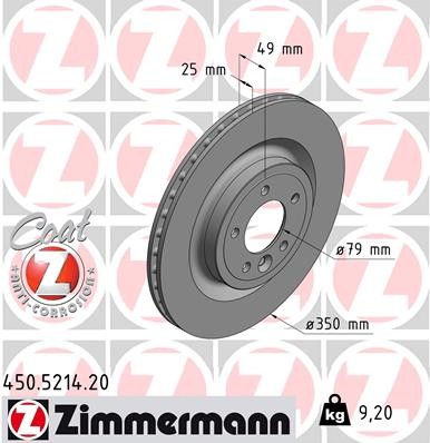 ZIMMERMANN 450.5214.20 EAN: 4250238767077.